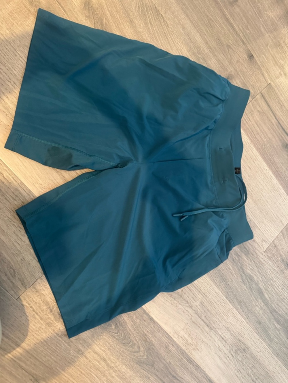 lululemon athletica Deep Teal Drawstring Shorts